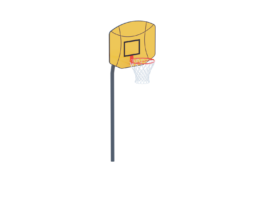 Баскетбольная стойка СО011